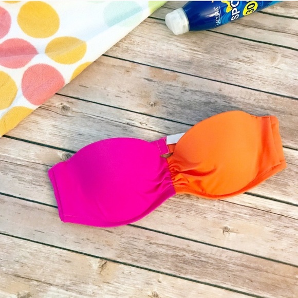 Victoria's Secret Other - Victoria's Secret Underwire Bandeau Bikini Top 34B